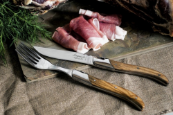 LAGUIOLE SDV-300039 Luxury - steakové nože 6 ks, rukoväť olivové drevo (3)