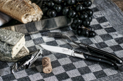 LAGUIOLE SDV-300046 Luxury - steakové nože 6 ks, rukoväť čierny eben (3)