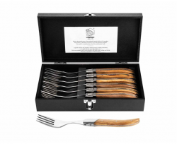 LAGUIOLE Luxury set steakov noe, vidliky a  lyica (1)