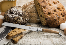 LAGUIOLE SDV-301296 Luxury - nôž na chlieb, rukoväť olivové drevo (1)