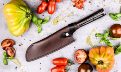 FORGED SDV-620988 Leather - koen pzdro na Santoku n 18 cm (1)