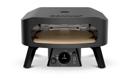 COZZE Pizza pec na plyn s oto�n�m kame�om PREMIUM ROTATE 13" BLACK EDITION
