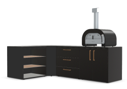 BRABURA MODULA Zhradn kuchya s pizza pecou CAPITANO 60 2,7m