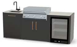 BRABURA MODULA Zhradn kuchya s plancha grilom L CLASS ORIGINAL 30 2,36m