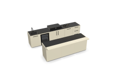 BRABURA MODULA� Z�hradn� kuchy�a s vnoren�m vstavan�m grilom BOX-Q 3,84m