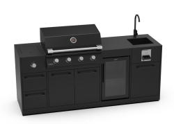 BRABURA LITE SERIES 400 Z�hradn� kuchy�a s grilom, drezom a chladni�kou 2,15m