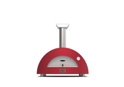 ALFA Pizza pec na drevo 2 PIZZE wood, erven antik