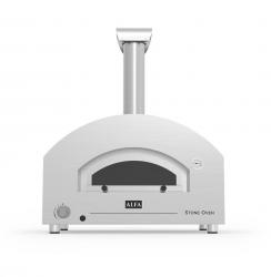 ALFA Pizza pec na plyn a drevo STONE OVEN gas, farba meden