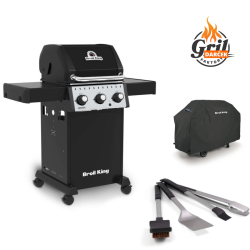Set BROIL KING Crown 310 plynov gril obal a nradie