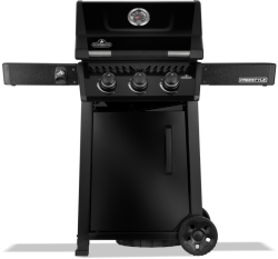 NAPOLEON FREESTYLE 365 �ierny 3-hor�kov� plynov� gril s teplomerom vo veku
