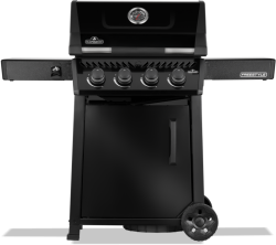 Napoleon FREESTYLE 425 �ierny 4+1 hor�kov� plynov� gril s teplomerom