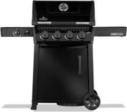 Napoleon FREESTYLE 425 �ierny 4+1 hor�kov� plynov� gril s bo�n�m vari�om